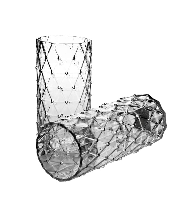 Vas SERENITE glas 12x12x25 cm