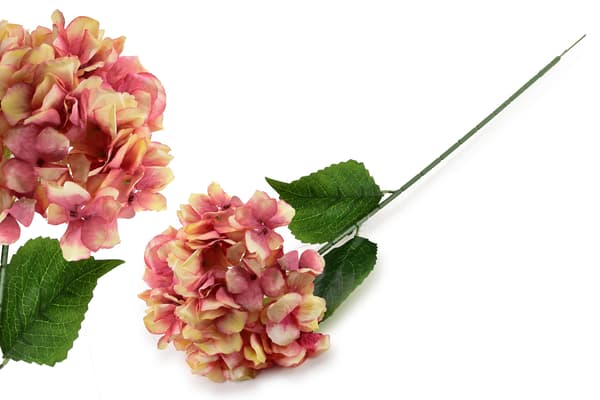VIRIDIS Künstlig Hortensia 73cm - Grön Plastblomma