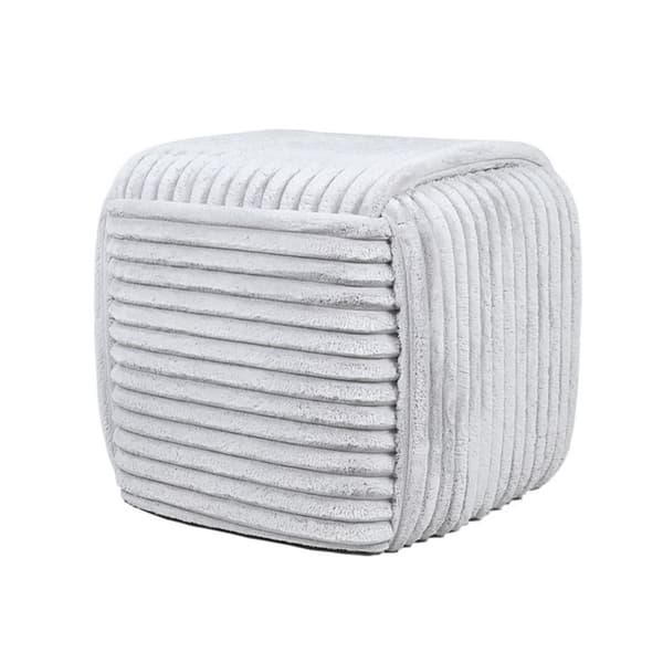 Puf WIKI 43x43x38 cm - Modern Grå Sittmöbel för Ditt Hem