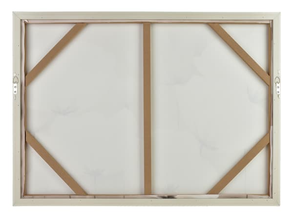 Tavlor plast INGA Blommor 50x70 cm vit 2-pack
