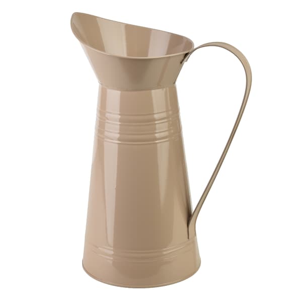 Metallvas Mondex Roger 27x17x38,5 cm Beige 1 St