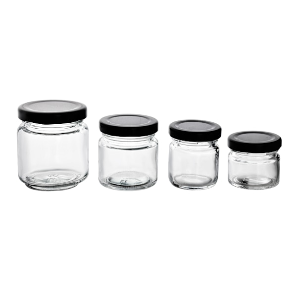 BASIC KITCHEN Glassburk 75 ml - Praktisk och Elegant Förvaring