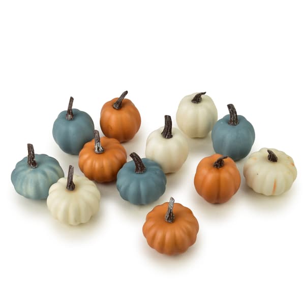 Dekorationspumpor MAVE Mix 5x3,5cm Grå Beige Orange 12-pack