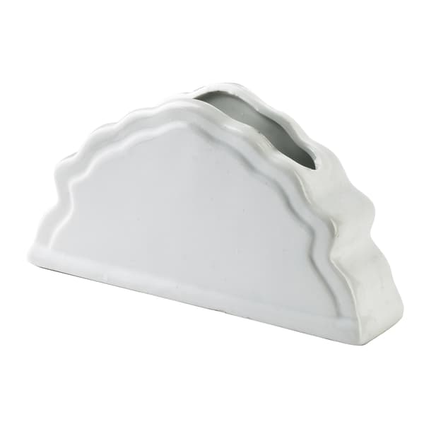 BASIC Servettställ i porslin 15x3,5x8 cm - Elegant och praktisk accessoar