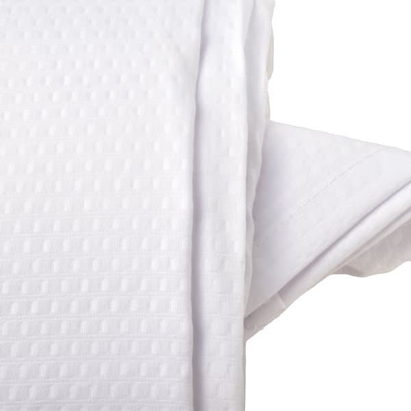 ZAC WHITE Duschdraperi 180x180cm i Polyester - Vit
