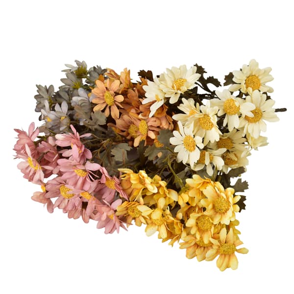 konstgjorda blommor Viridis MARGARETKI 29cm vit 1pc