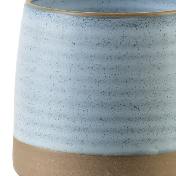 Mugg Keramik BASIC NATURE 400ml 14x9x9 cm Blå 1 st