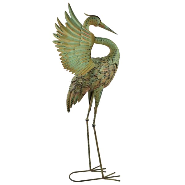 Metallfigur Mondex Cedric 45x36x85cm grön 1pc