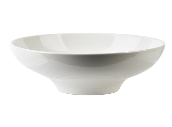 Serveringsskål Porslin BASIC BASIC 25,5x25,5x8 cm Vit 1 st