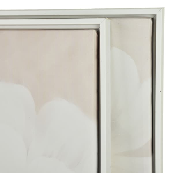Tavlor plast INGA Blommor 50x70 cm vit 2-pack