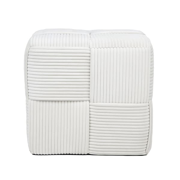 WIKI Kubformad Puf - Modern Design för Ditt Hem, Grå 42,5x42,5x43 cm