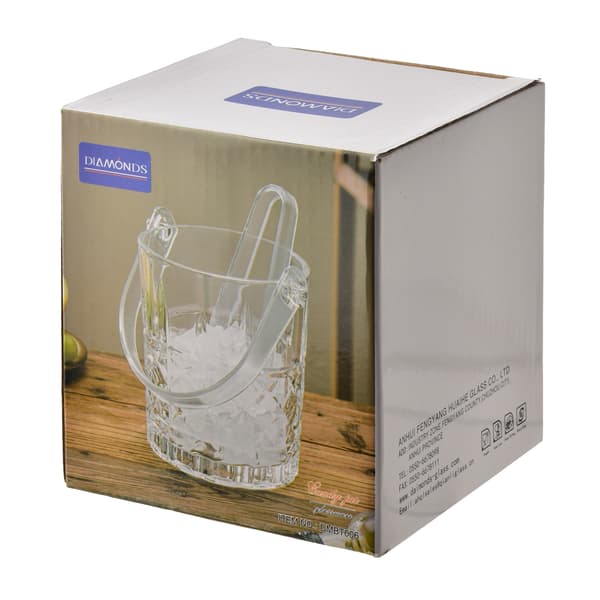 Glasishink Modern Kitchen 11x11x13cm transparent 1 set