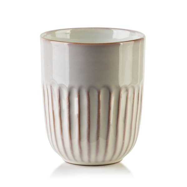 Mugg Keramik BASIC NATURE Nature 8x6x10 Beige 1 st