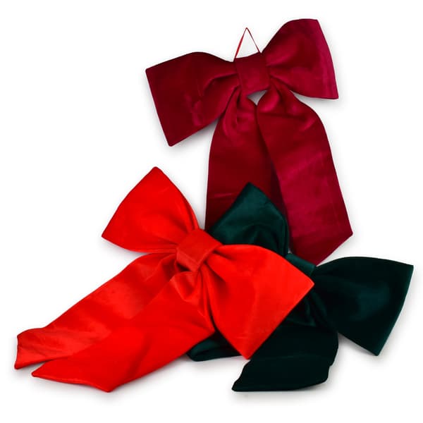Dekorationsrosett Santa Lila 76x90cm 1st
