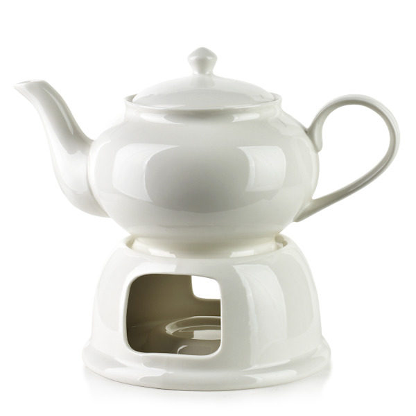 Tekande Porcelæn BASIC Basic 23x14 cm Hvid 1 stk