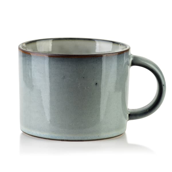 Mugg Keramik Basic Nature 350 ml 13x10x7,5 cm Blå 1 st