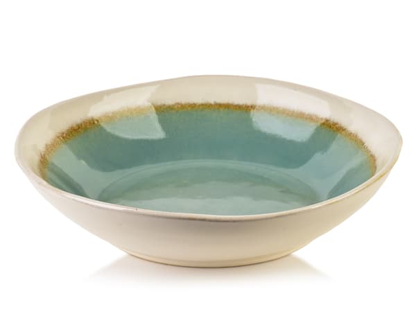 Skål keramik BASIC NATURE Miska 20 cm turkos 1 st