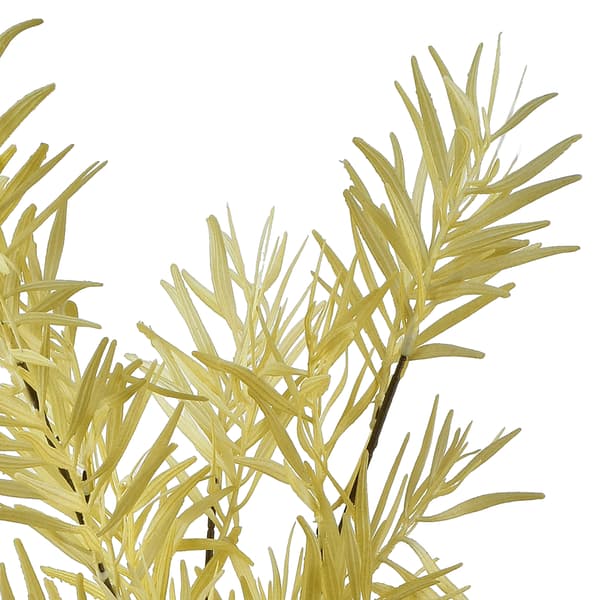 VIRIDIS Konstgjord Dekorativ Gren 75 cm - Beigefärgad Elegans