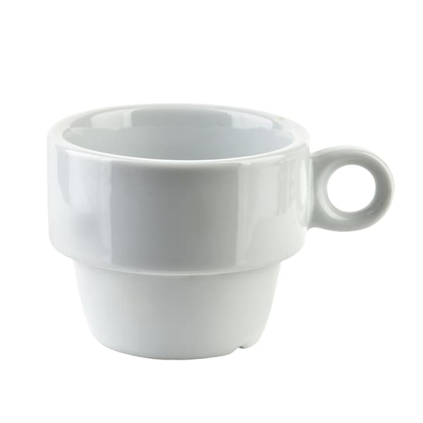 Espressokopp Porslin MONDEX BASIC 8x11x6,5 cm Vit 1 st