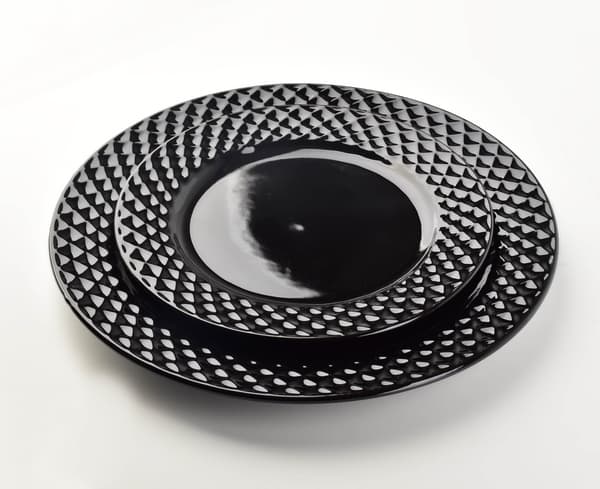 DIAMENT BLACK 2-pack Dessertfat 20,5 cm av AFFEK DESIGN