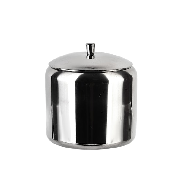 Sockerskål Rostfritt stål Basic Kitchen Basic 8x7,3x7,3 cm Silver 1 st