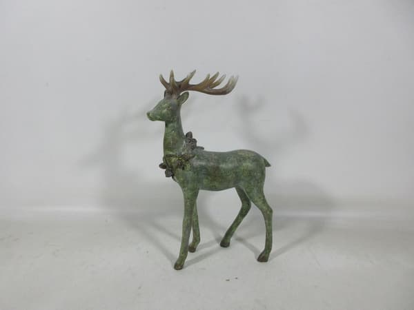 Älgfigur Santa Lila Figura 18x8,5x28cm 1st