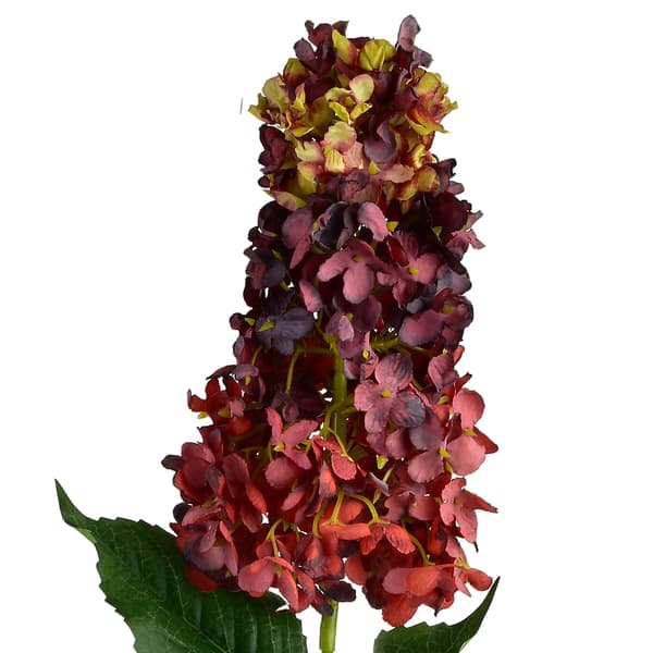 Konstgjord blomkvist Viridis Hortensia 80cm vit 1pc