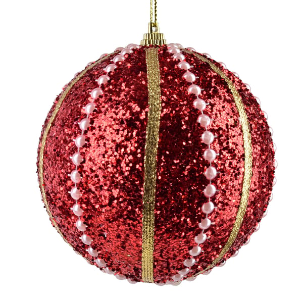 Julkula polystyren Santa Lila 10cm dekorerad 1st