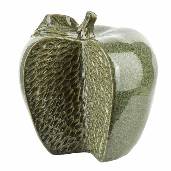 Keramisk figur SAGGIO Apple 17 x 9 x 17 cm Grön 1 st