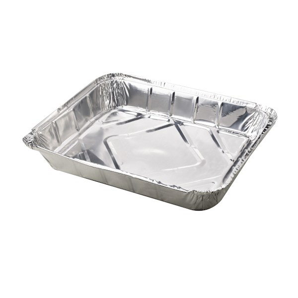 Engångsform aluminium BASIC KITCHEN Aluminiumform 33x26x4,5cm silver 1st