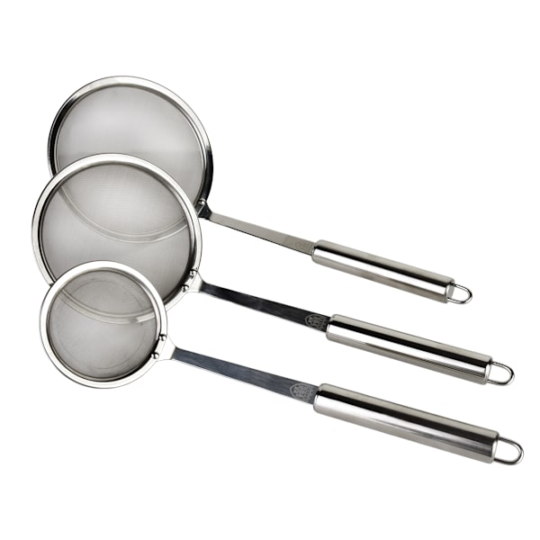 BASIC KITCHEN Sil 14 cm med handtag i rostfritt stål
