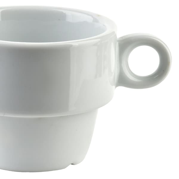 Espressokopp Porslin MONDEX BASIC 8x11x6,5 cm Vit 1 st