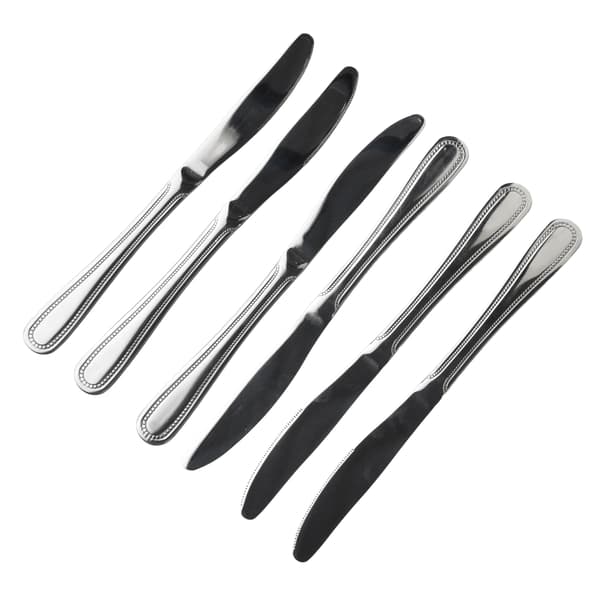 Knivset i rostfritt stål CHAMOMILE Komplet 22 cm Silver 6-pack