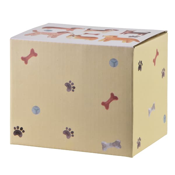 Porslinsmugg Mondex Noah 9,5x13x9,5 cm brun 1pc
