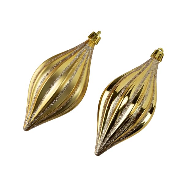 Plastjulgranskulor Santa Lila guld 2-pack