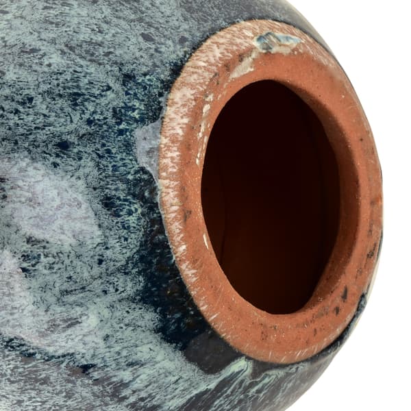 Keramisk dekorationskula SAGGIO Saphire 20 cm safirblå 1 st