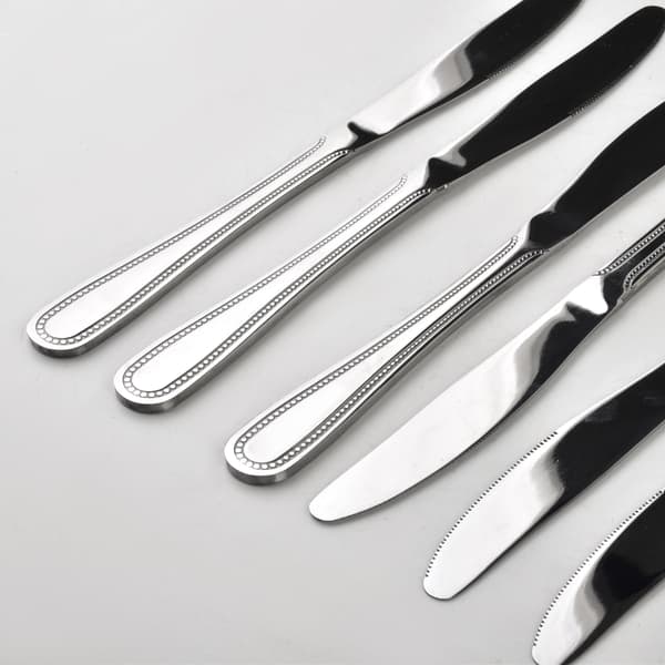Knivset i rostfritt stål CHAMOMILE Komplet 22 cm Silver 6-pack