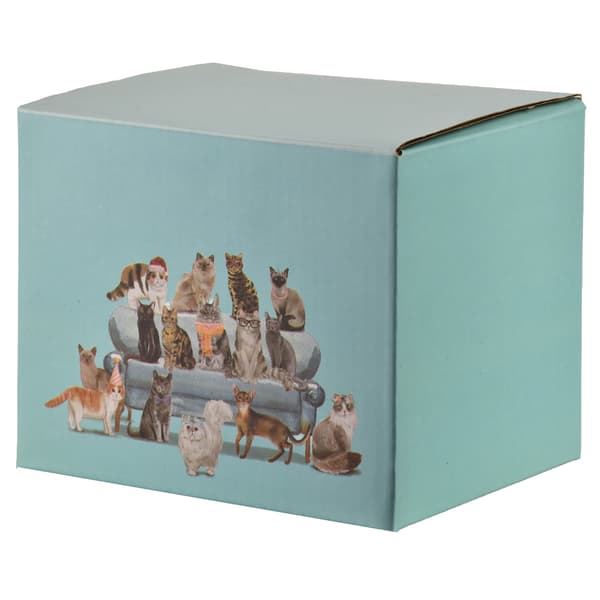 Porslinsmugg Affekdesign Jules 9,5x13x9,5cm Vit 1pc