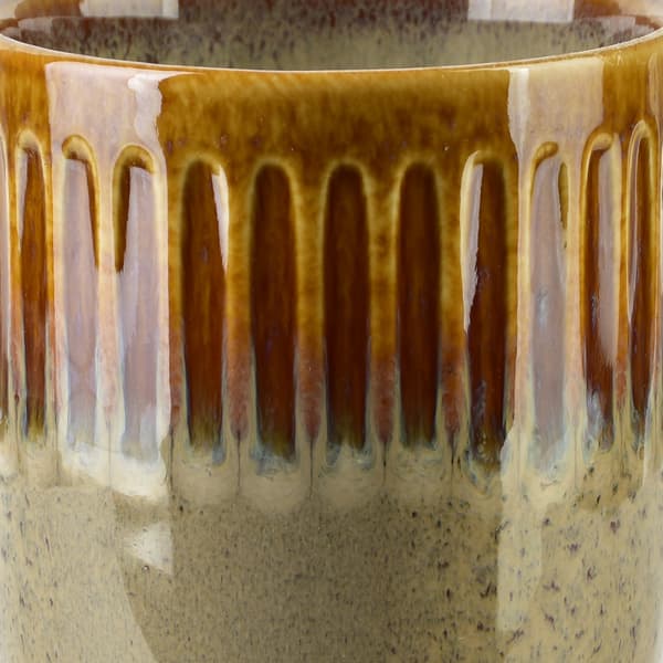 Mugg Keramik BASIC NATURE 8x6x10cm Brun 1st