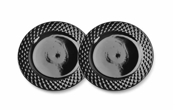 DIAMENT BLACK 2-pack Dessertfat 20,5 cm av AFFEK DESIGN
