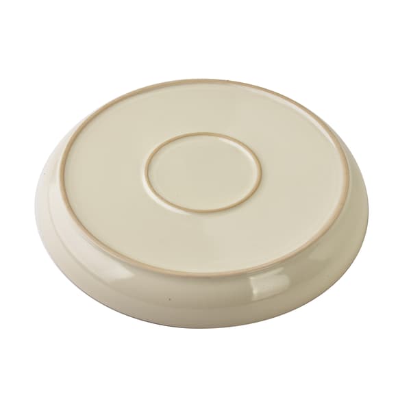 Keramisk Desserttallrik Basic Nature 20 cm Natur 1pc