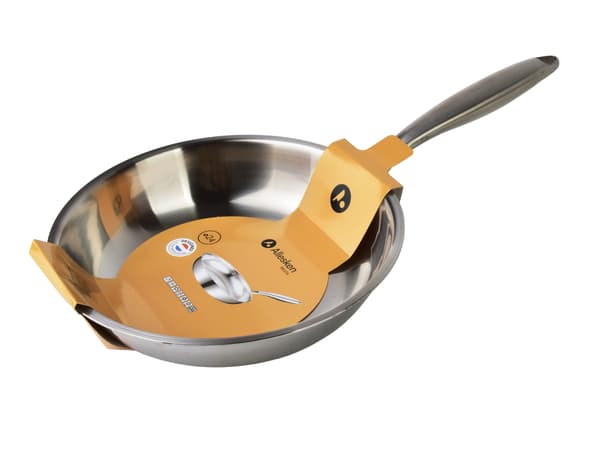 Stekpanna i rostfritt stål Allesken RESTA 24 cm Silver 1 st