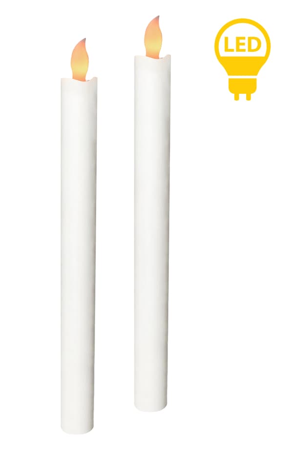 IDALIA 2-pack LED-ljus - Säkra och eleganta inredningsdetaljer