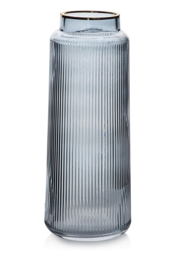 SERENITE Glasvas 11,5x30 cm - Grå/Guld