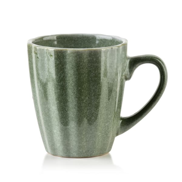 Kopp Keramik Basic Nature 190 ml 11x7,5x8,5 cm Grön 1 st