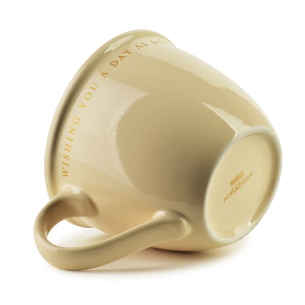 Porslinsmugg HENDIA Coffee 11,5x15,5x9 cm Beige 1 st