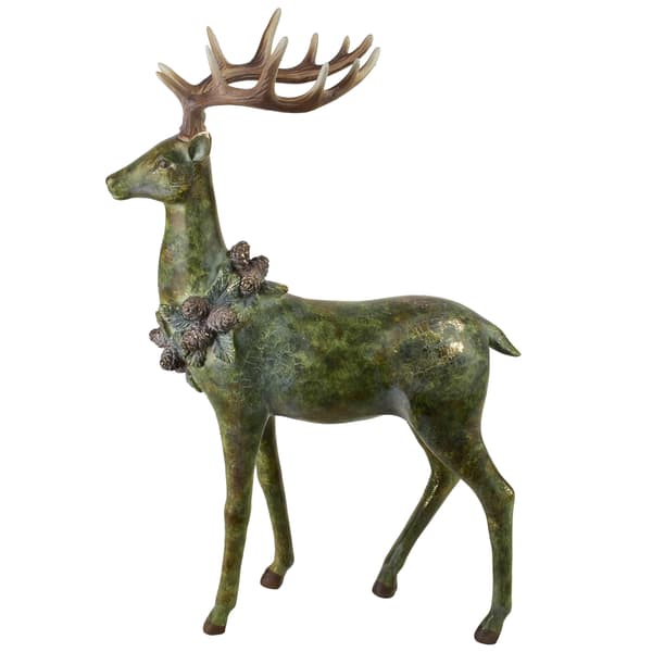 Älgfigur SANTA LILA 32x15,5x50,5cm 1st