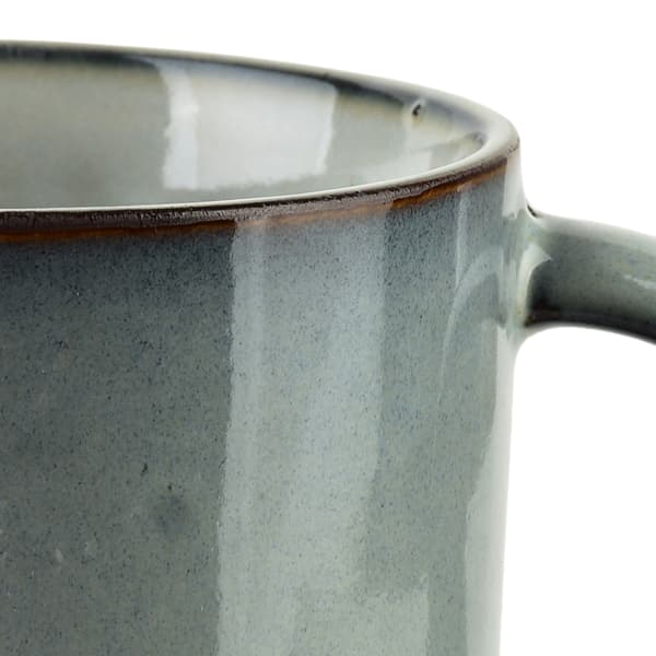 Mugg Keramik Basic Nature 350 ml 13x10x7,5 cm Blå 1 st