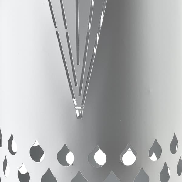 CEDRIC VIT Parasolställ i modern design, 23x23x46 cm