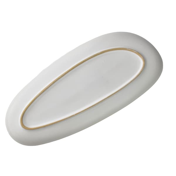 Serveringsfat porslin Basic Nature 31,5x14 vit 1st